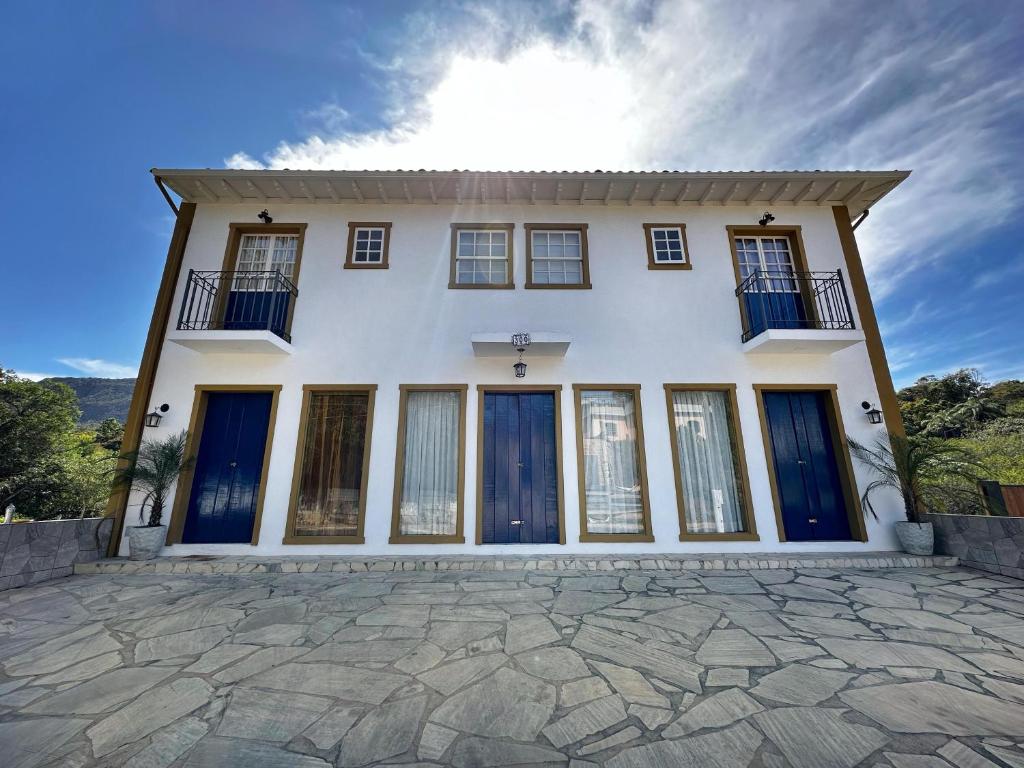 Το κτήριο όπου στεγάζεται  το διαμέρισμα