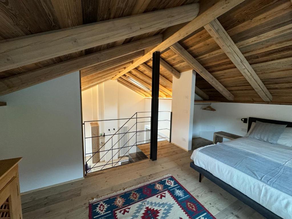 Postel nebo postele na pokoji v ubytování Alpen Chic