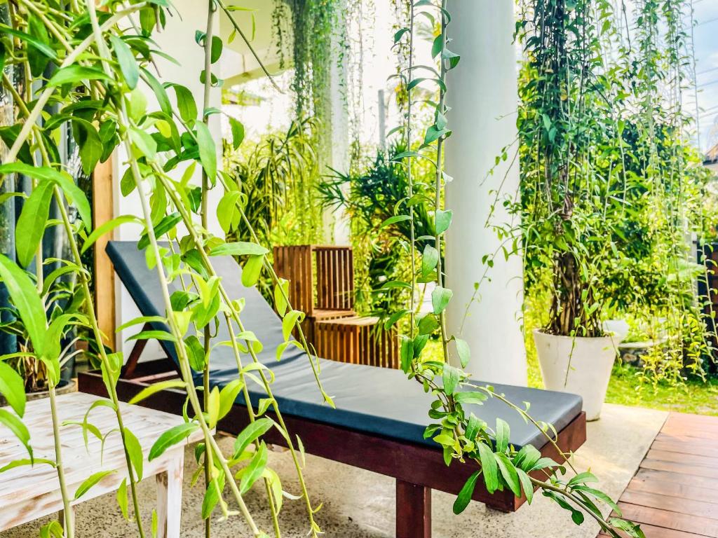 Zahrada ubytování Eton Villa