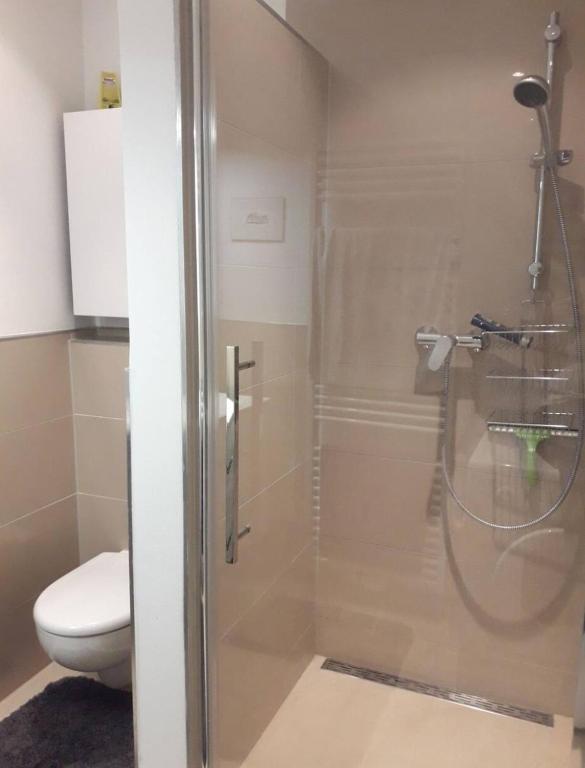 Koupelna v ubytování Tolle Zweizimmer-Wohnung in Rosenheim Süd