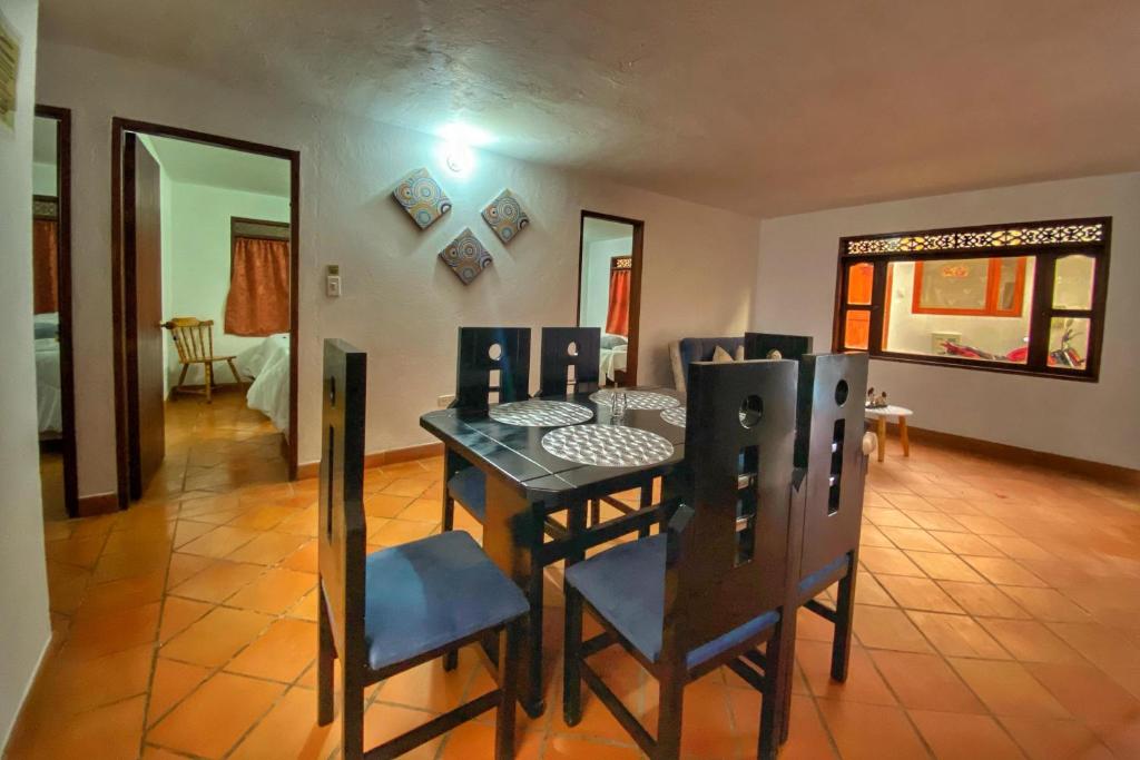 Posezení v ubytování Casa Xiscua
