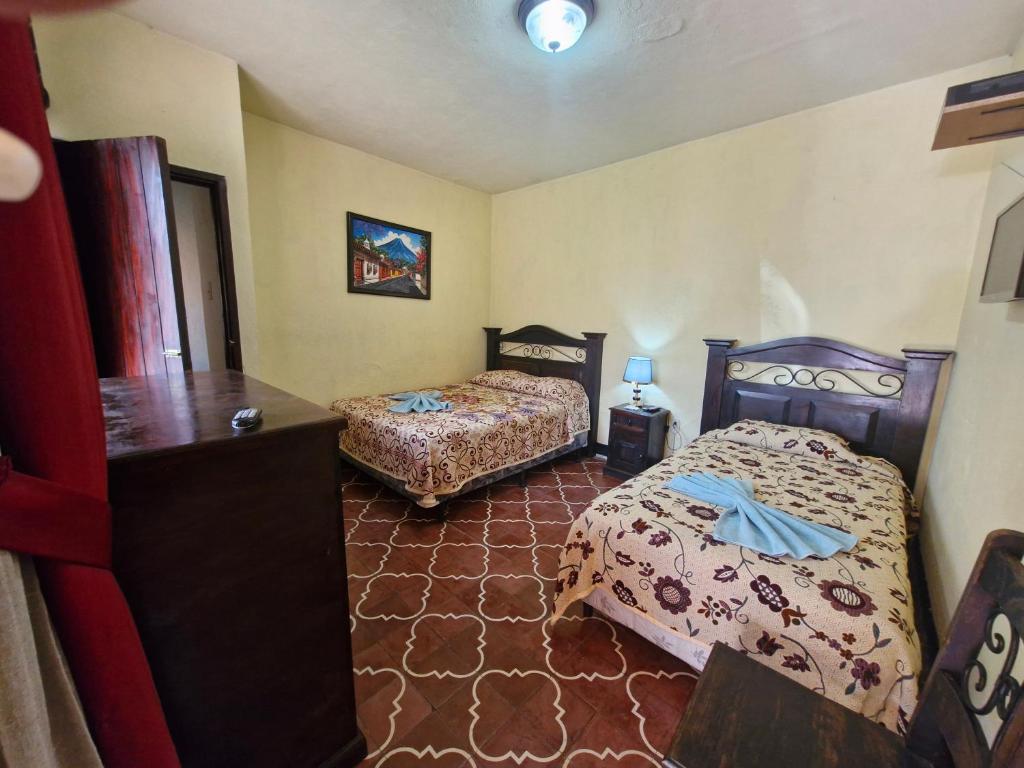 Hospedaje El Viajero Antigua llI - Twin Room Met Eigen Badkamer