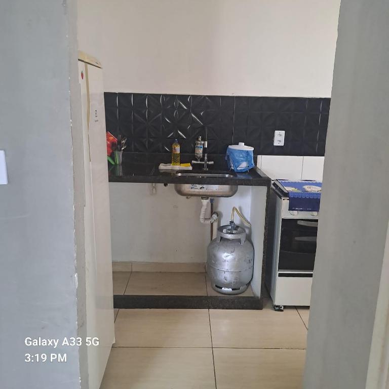Kuchyň nebo kuchyňský kout v ubytování Família BRUMAR Condominio Dellos