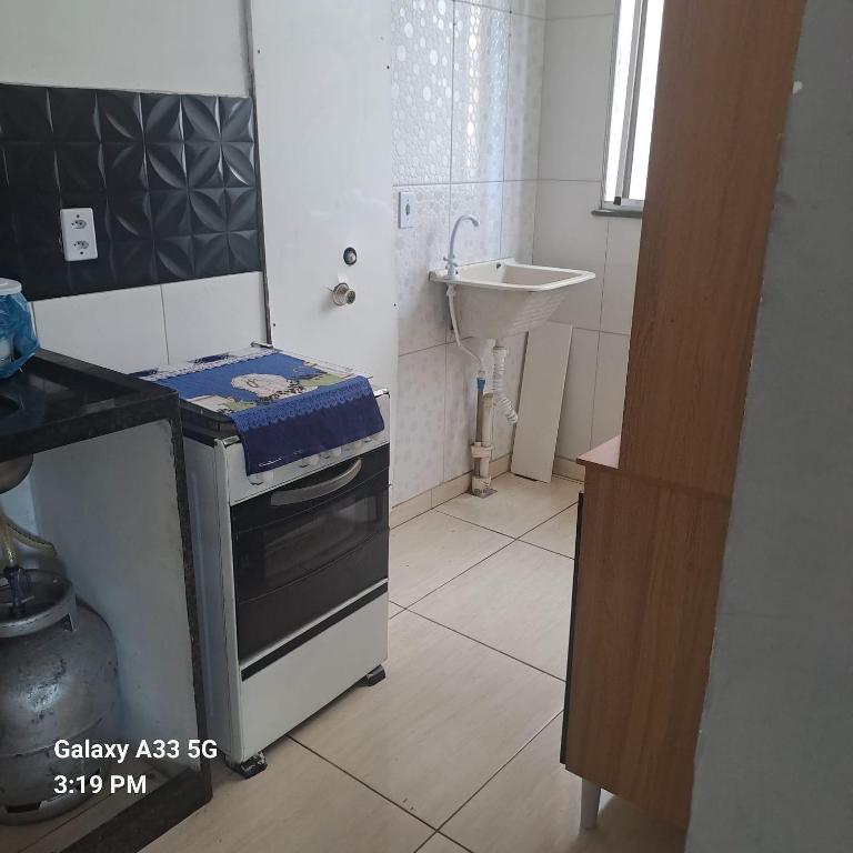 Kuchyň nebo kuchyňský kout v ubytování Família BRUMAR Condominio Dellos