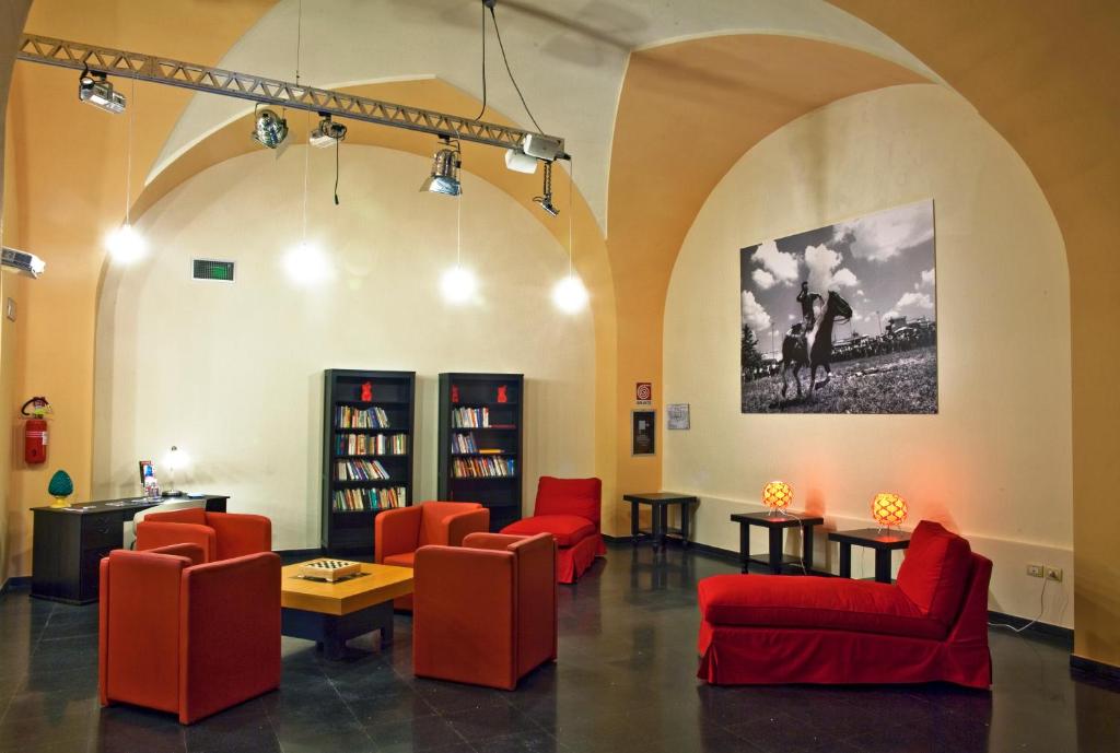 Posezení v ubytování Il Tabacchificio Hotel