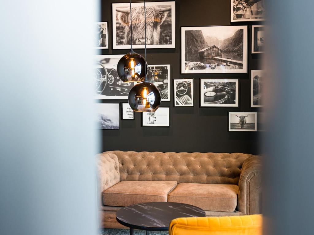 Posezení v ubytování JustStay München Hotel & Apartments