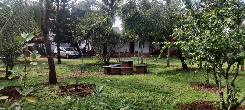 Zahrada ubytování Aastha homestay
