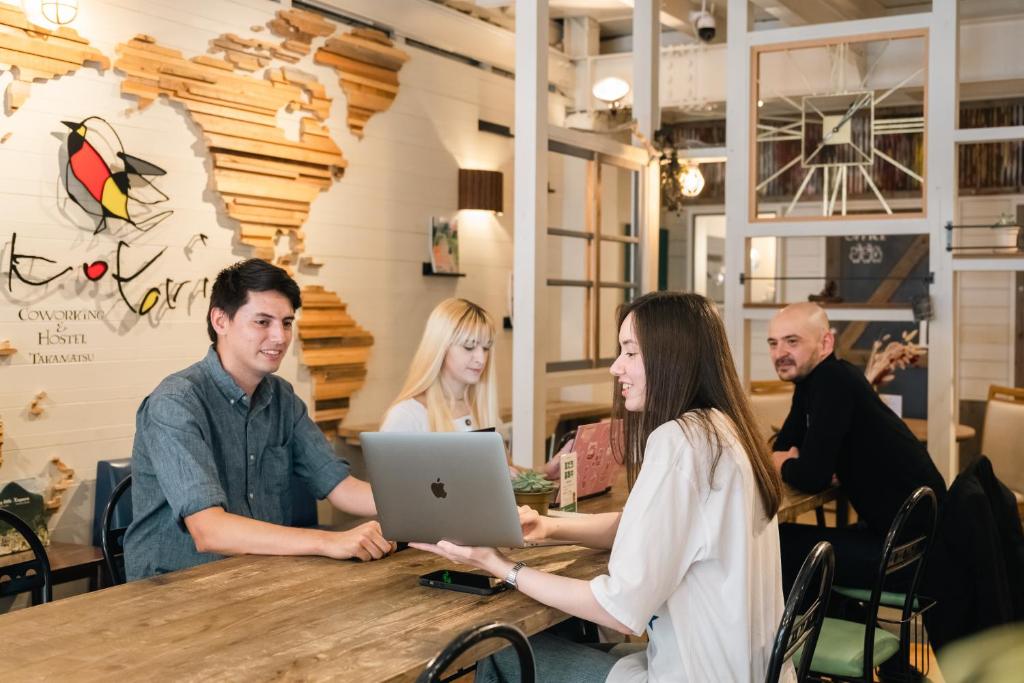 Hosté ubytování Kotori Coworking & Hostel Takamatsu
