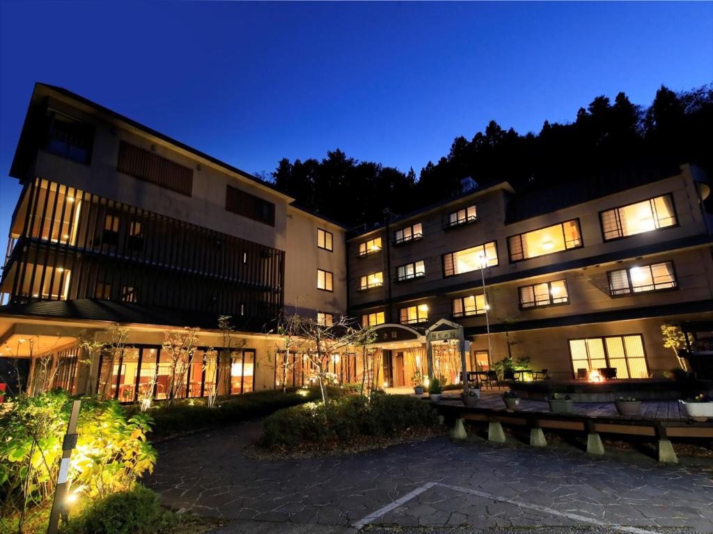 Budova, kde se ryokan nachází