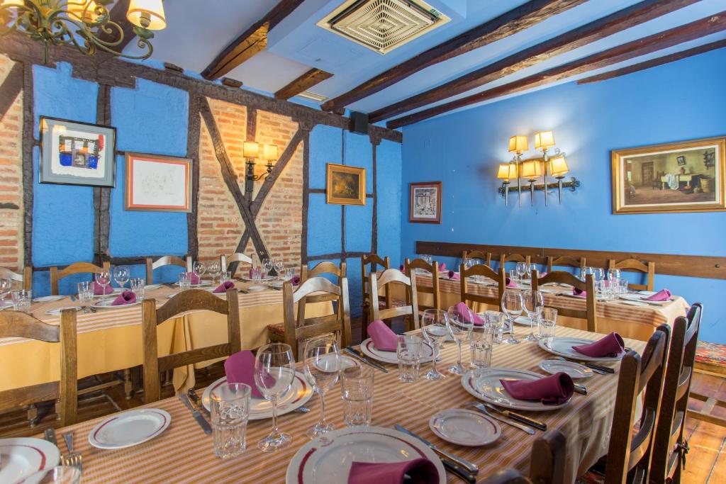 Restaurace v ubytování Hotel La Posada Regia