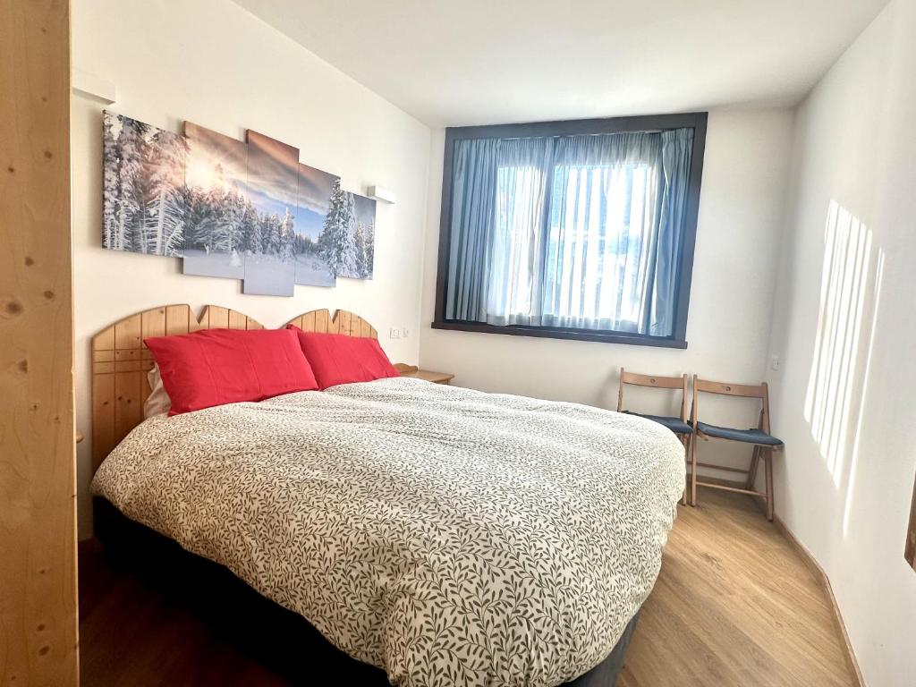 Postel nebo postele na pokoji v ubytování La Stella Bilocale con balcone