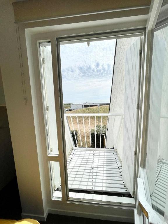 Balkón alebo terasa v ubytovaní Maisonnette de charme Refaite à neuf Vue mer