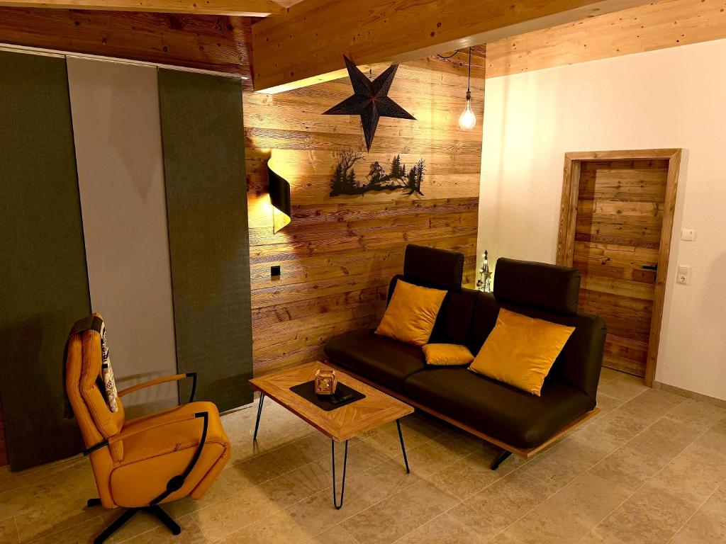 Posezení v ubytování Landhaus Riesneralm