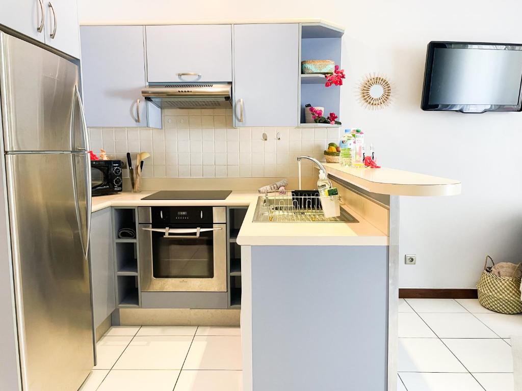 Appartement Papeete-Airport, Parking, wifi,AC,Pool - photo 11 - Tahiti, Polynésie