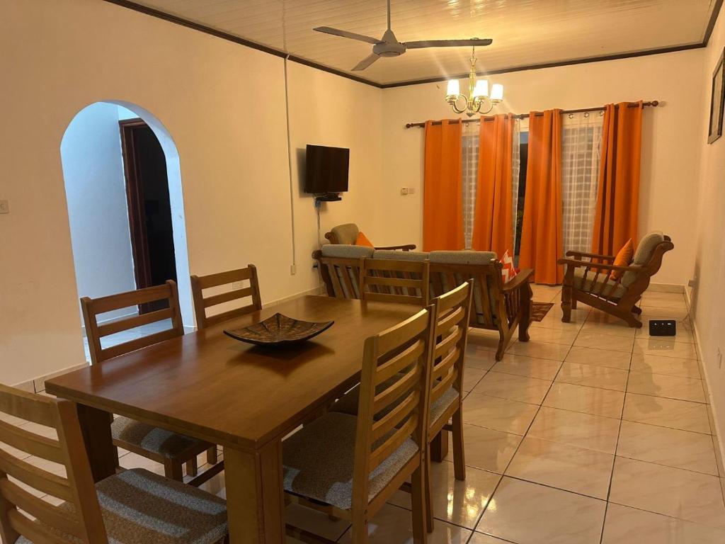 Posezení v ubytování Leo Selfcatering
