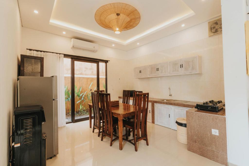 Kuchyň nebo kuchyňský kout v ubytování Alam Penari Resort Ubud