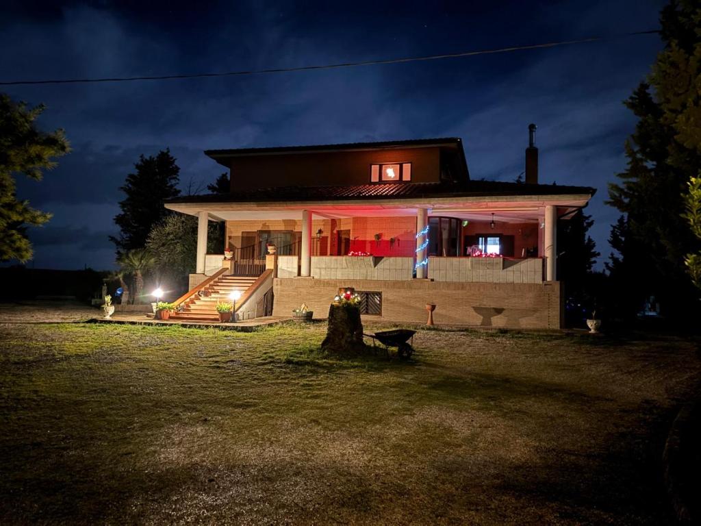 Budova, kde se bed and breakfast nachází