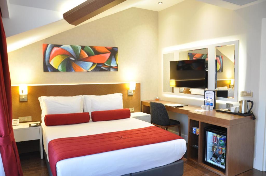 Postel nebo postele na pokoji v ubytování Veyron Hotels & SPA