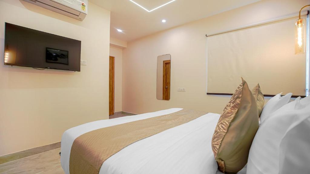 Postel nebo postele na pokoji v ubytování PerfectStayz Premium Cadillac