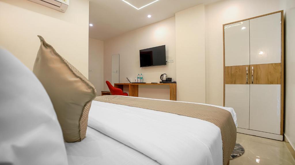 TV a/nebo společenská místnost v ubytování PerfectStayz Premium Cadillac