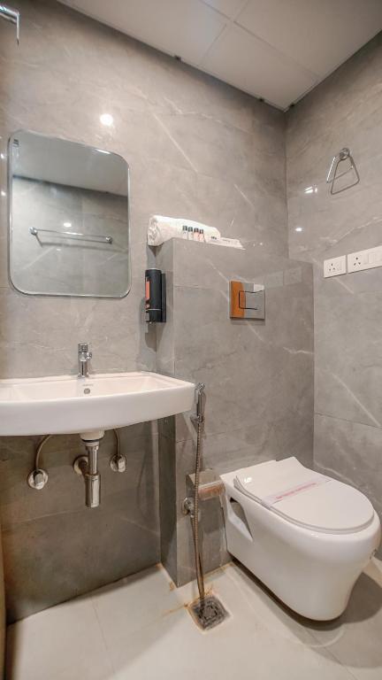 Koupelna v ubytování PerfectStayz Premium Cadillac