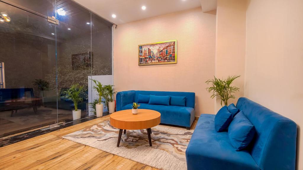 Posezení v ubytování PerfectStayz Premium Cadillac