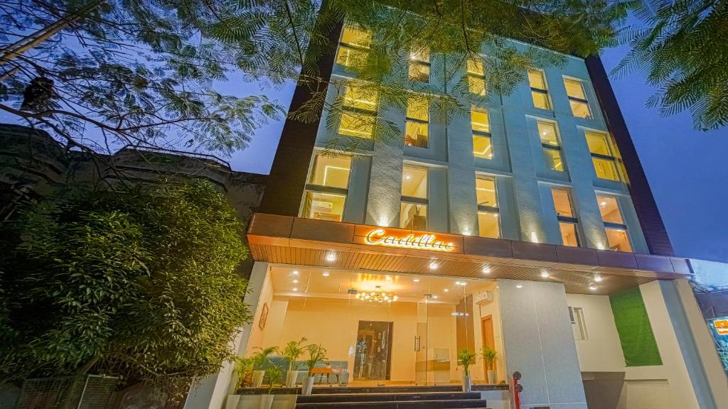 Budova, kde se hotel nachází