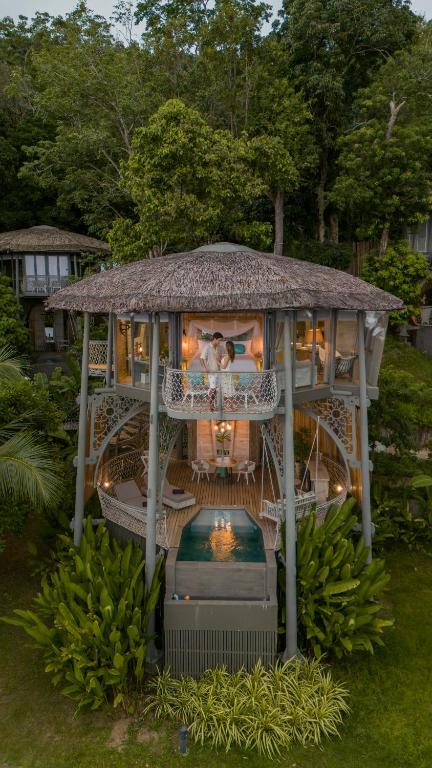 Zahrada ubytování TreeHouse Villas - Adults Only