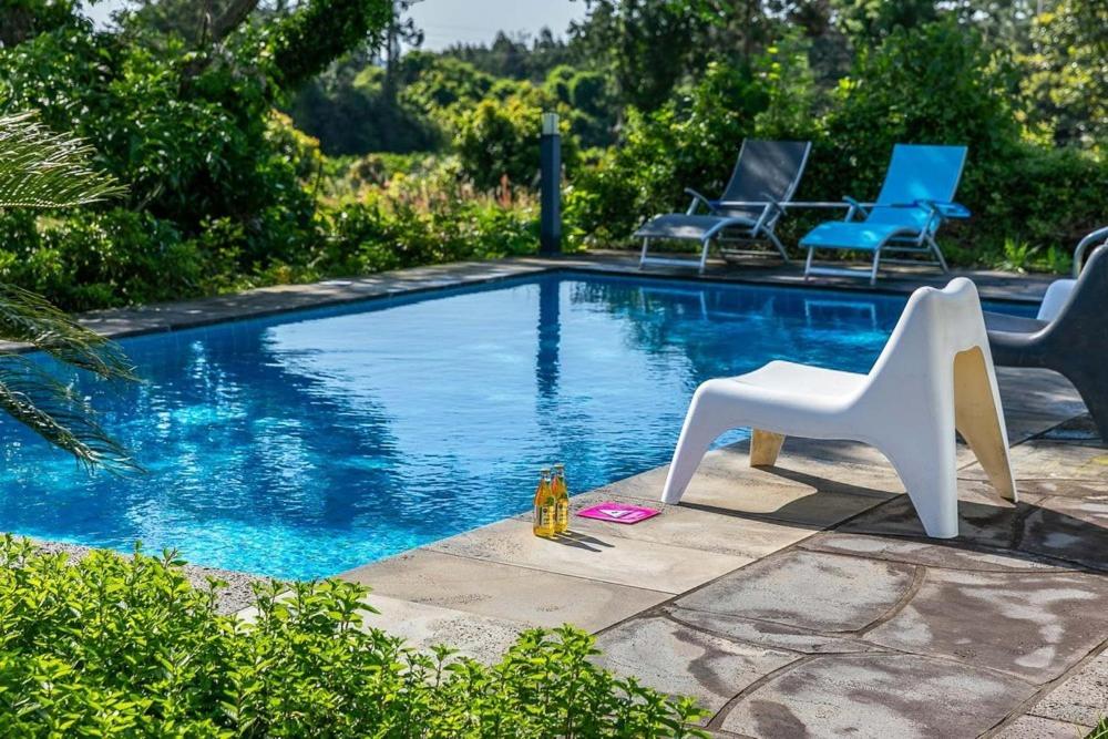 Bazén v ubytování Jeju Color in Jeju Pension nebo v jeho okolí