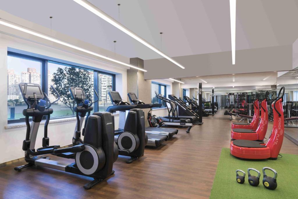 Fitness centrum a/nebo fitness zařízení v ubytování Amara Signature Shanghai