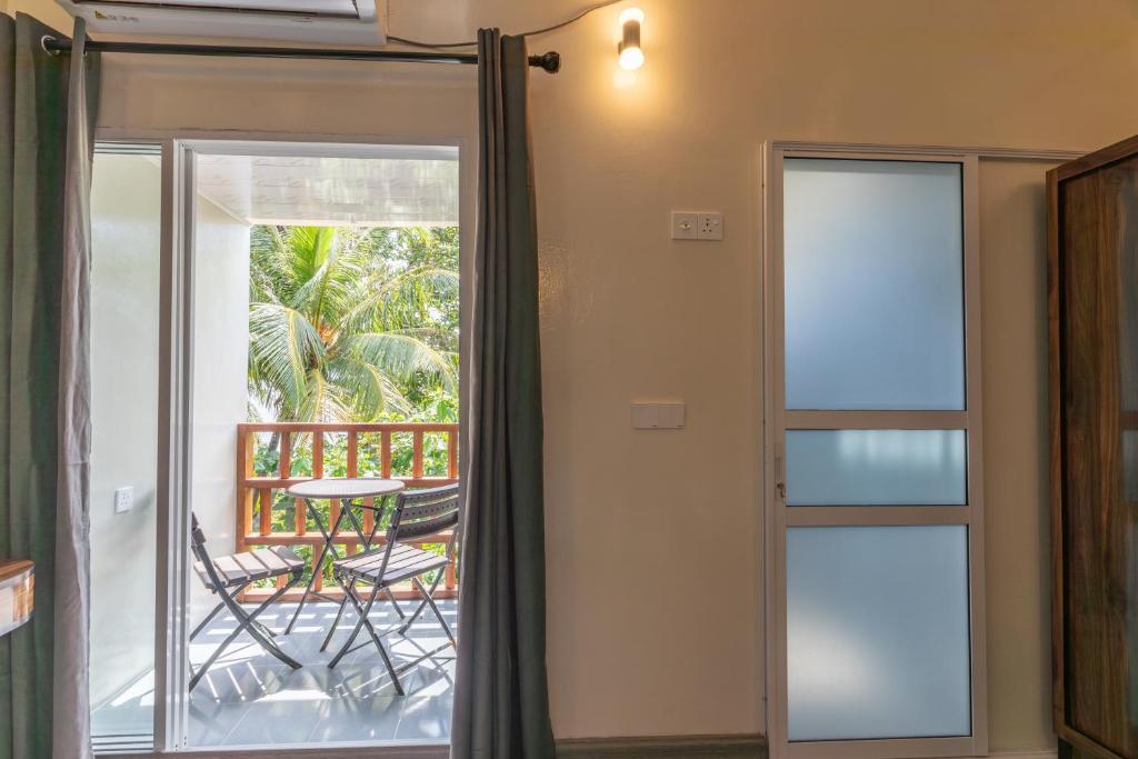 Balkón nebo terasa v ubytování Dhoadhi Beach Maldives