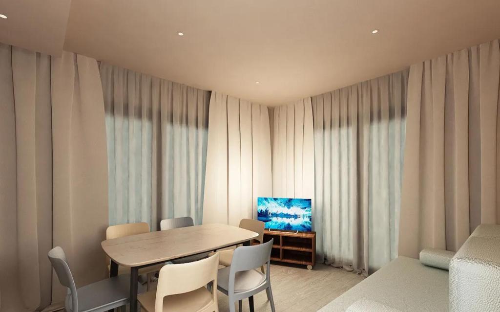 TV a/nebo společenská místnost v ubytování Camping Union Lido