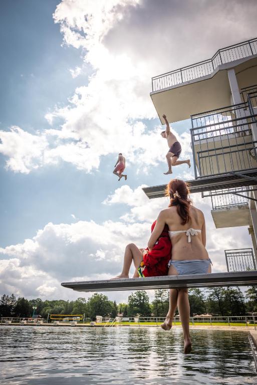 Hosté ubytování Trixi Park Zittauer Gebirge - Ferienhäuser, Hotel und Camping