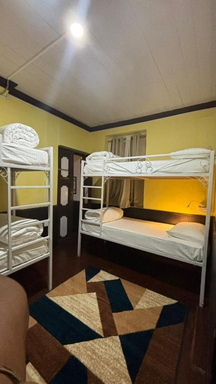 Voodi või voodid majutusasutuse Mellow Fellow Hostel Darjeeling toas