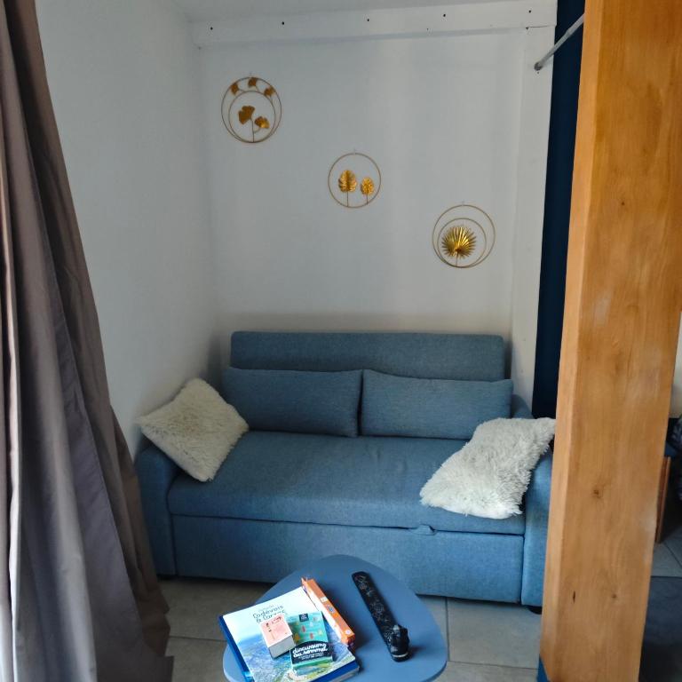 Posezení v ubytování Gîte effet d’art