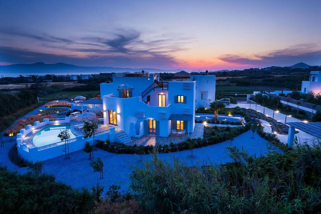 Hồ bơi trong/gần Plaka Villas Naxos - Villa Matina Villa Sofia