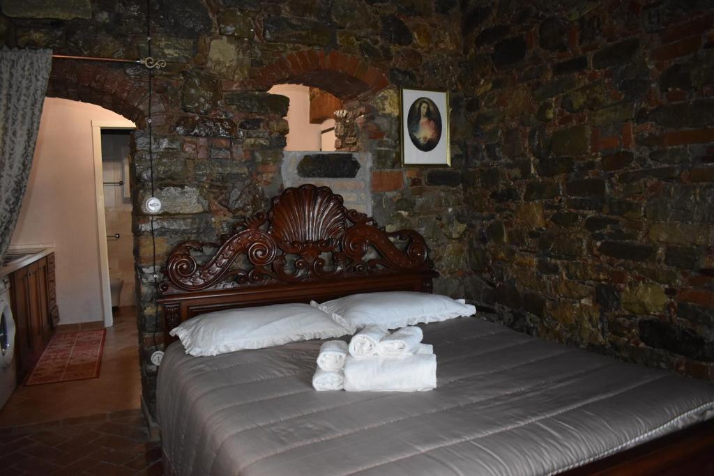 Letto o letti in una camera di Rabat home