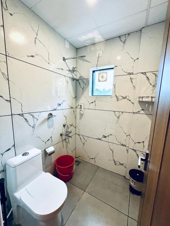 Koupelna v ubytování IvyArk Residency