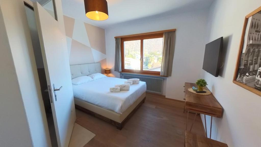 Postel nebo postele na pokoji v ubytování 7Rooms