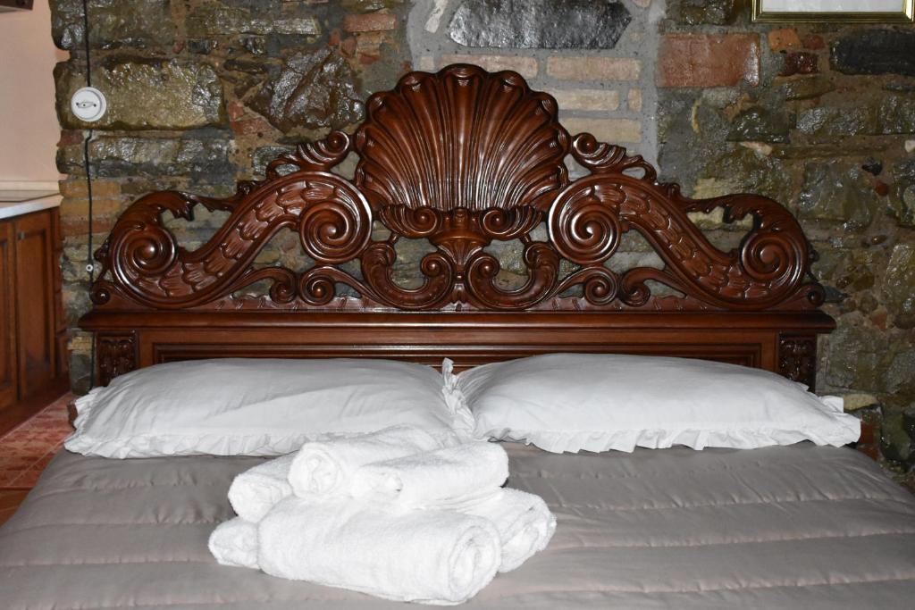 Letto o letti in una camera di Rabat home
