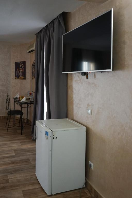 TV a/nebo společenská místnost v ubytování Hotel Nouzha