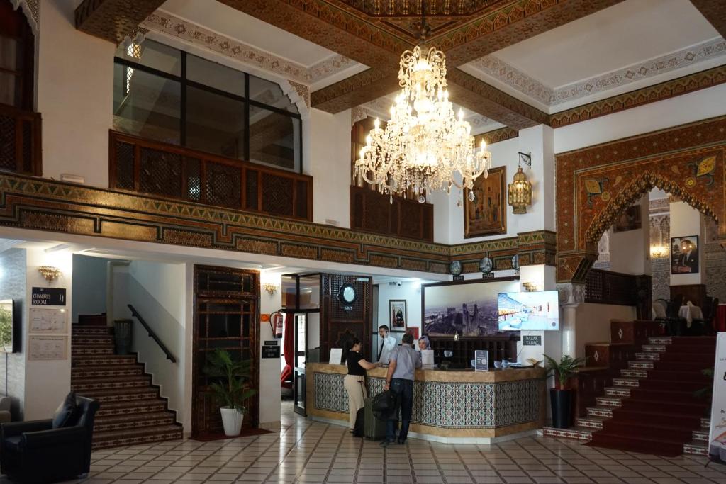 Vstupní hala nebo recepce v ubytování Hotel Nouzha