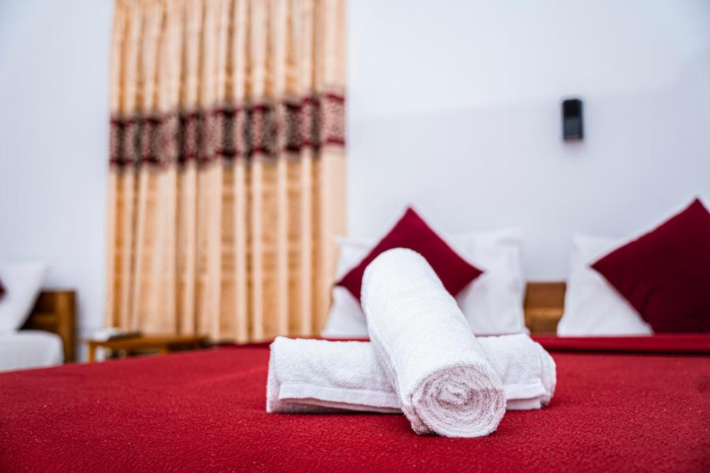 Postel nebo postele na pokoji v ubytování Theevanni Resort