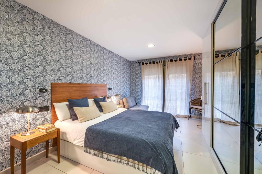Posteľ alebo postele v izbe v ubytovaní Luxury Apartment Alcazaba by Nagoa Homes