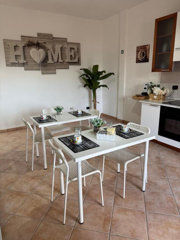 Nhà bếp/bếp nhỏ tại Guest House La Casaccia