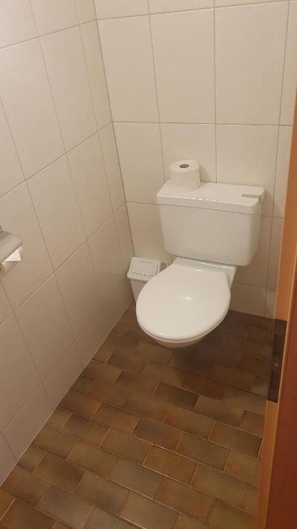 Koupelna v ubytování Hotel Garni Dorfblick