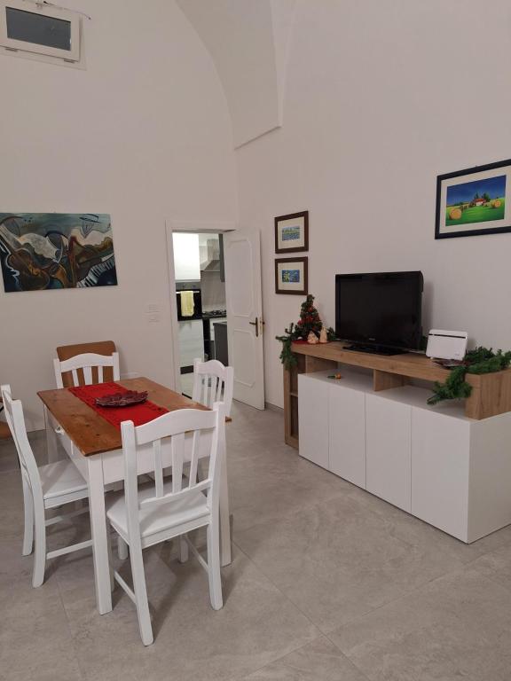 TV a/nebo společenská místnost v ubytování Casa Zaira