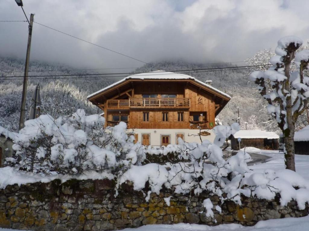 冬のFerme Le Coup d'Oeilの様子