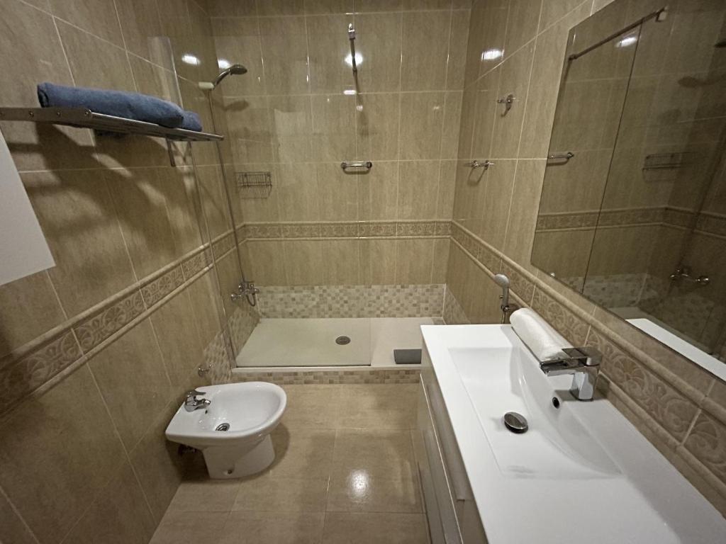Kúpeľňa v ubytovaní Apartamento Marín García C Centro Histórico