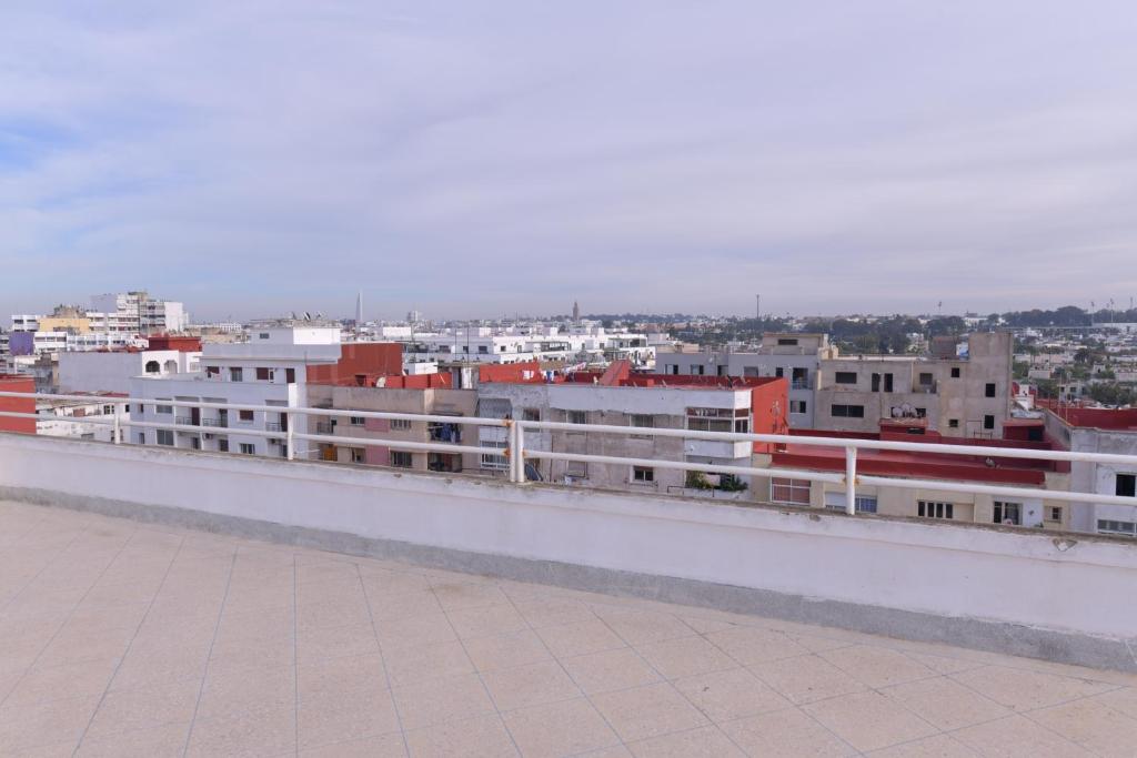 Nespecifikovaný výhled na destinaci Rabat nebo výhled na město při pohledu z apartmánu